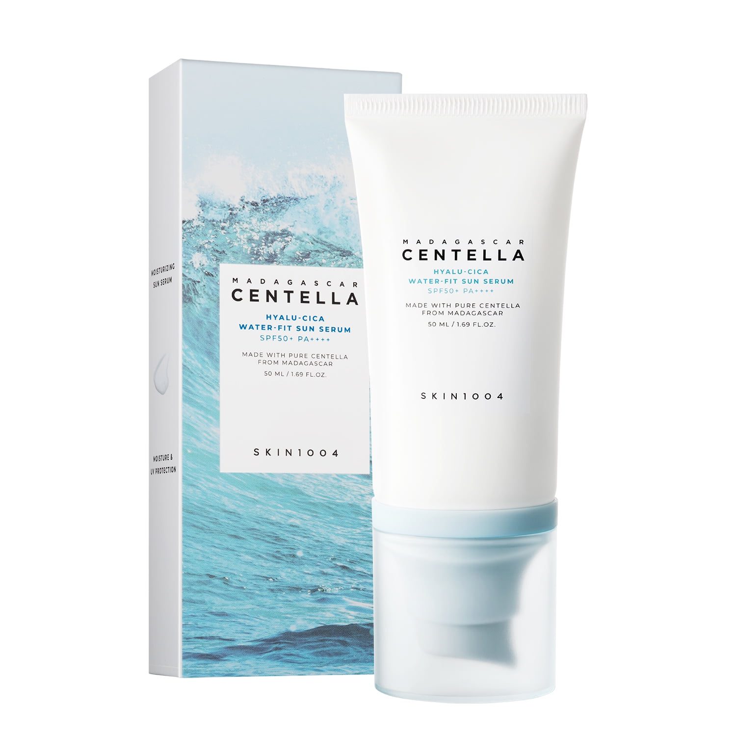65b519f40fc662443d5e36b4-skin1004-madagascar-centella-hyalu-cica Buy Centella SKIN1004 Hyalu-Cica Water-Fit Sun Serum at best price