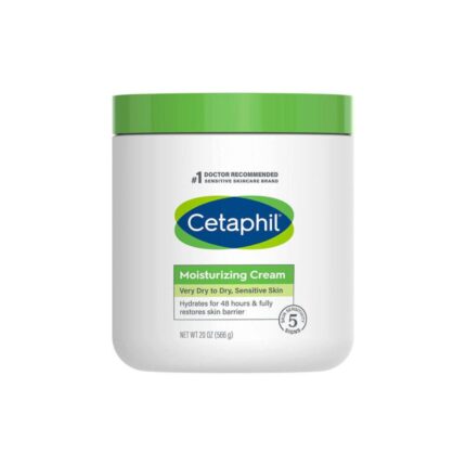 Cetaphil Moisturizing Cream Very Dry to Dry Sensitive Skin 453/566gm