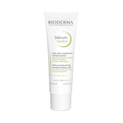 Bioderma Sébium Hydra | Ultra-Moisturizing Compensating Care for Acne-Prone Skin - 40ml