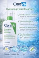 CeraVe Hydrating Facial Cleanser - 87ml / 355ml / 473ml