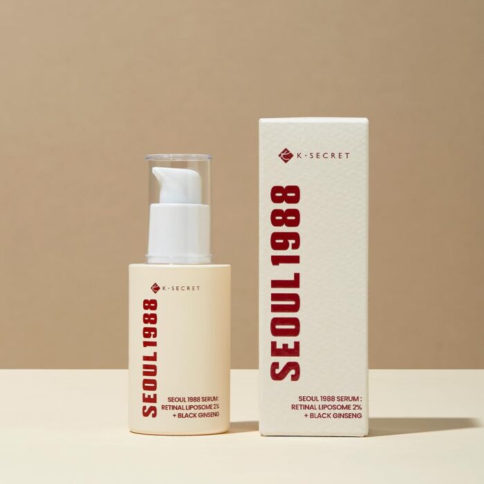 K-SECRET Seoul 1988 Serum | Retinal Liposome 2% + Black Ginseng - 30ml