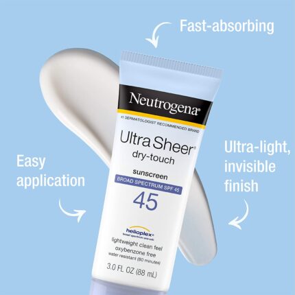 Neutrogena Ultra Sheer Dry-Touch Sunscreen SPF 45 - 88ml