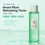 Beauty of Joseon Green Plum Refreshing Toner: AHA + BHA | Exfoliating & Hydrating Toner - 150ml, 5.07oz