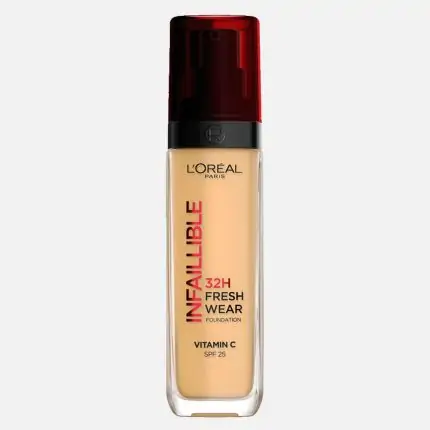 Loreal Infallible 32hr 140 Cool undertone Fresh Wear Foundation - 30ml