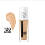 Maybelline Super Stay 128 Warm Nude Foundation - 30ml