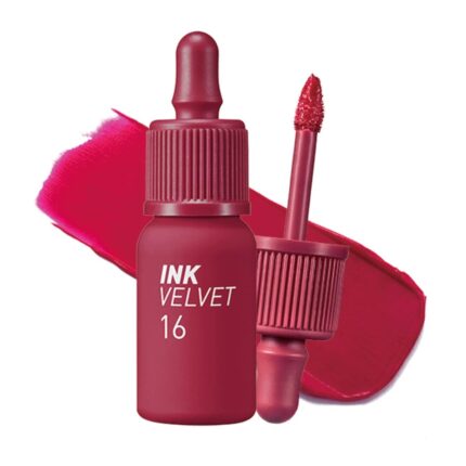 Peripera Ink Velvet #16 Heart Fuchsia Pink in Nepal