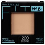 Maybelline Fit Me Powder | 220 Natural Beige Matte + Poreless - 8.5gm