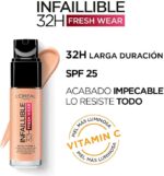 Loreal Infallible 32hr 200 Warm Undertone Foundation