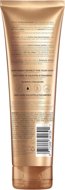 Loreal Paris EverCreme Deep Nourish Shampoo