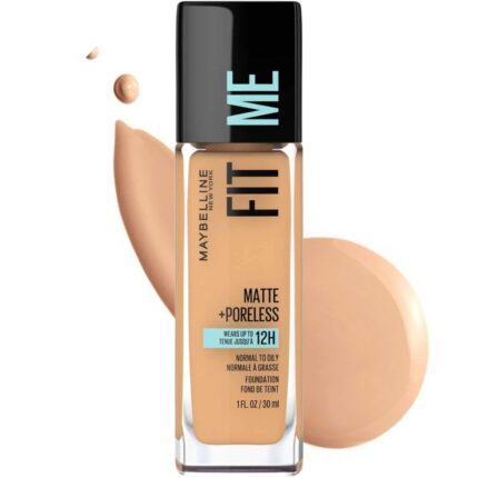 Maybelline Fit Me 310 Sun Beige Liquid Foundation | Matte + Poreless - 30ml