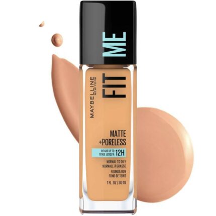 Maybelline Fit Me 312 Golden Dore Liquid Foundation | Matte + Poreless - 30ml