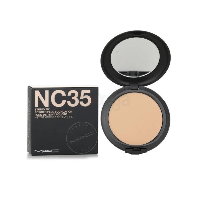MAC Studio Fix Powder Plus Foundation NC35 at best price