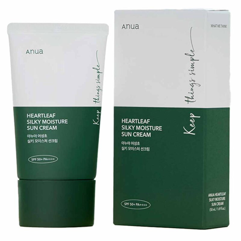 Anua Heartleaf Silky Moisture Sun Cream SPF 50+