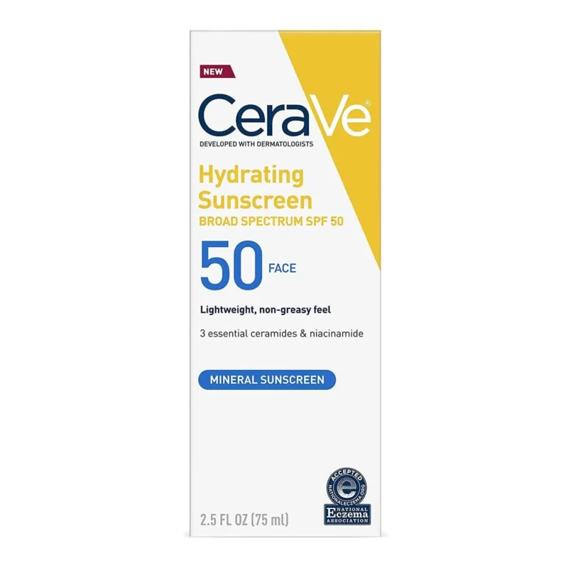 CeraVe Hydrating Mineral Sunscreen