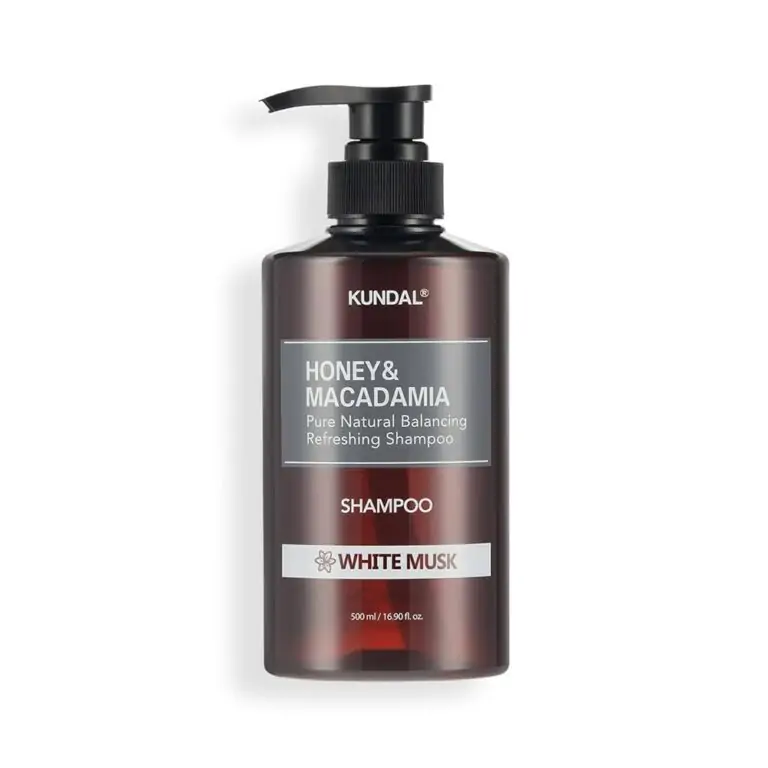 KUNDAL Honey & Macadamia Natural Shampoo [White Musk] - 500ml