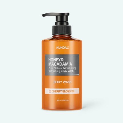 KUNDAL Nature Honey & Macadamia Natural Moisturizing Body Wash 500ml/16.9 fl oz
