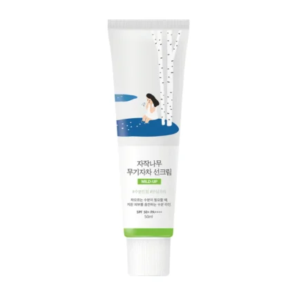 Round Lab Birch Mild-Up Sunscreen SPF 50+ 50ml