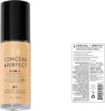 Milani Conceal Perfect 01 Cream Vanilla Foundation in Nepal
