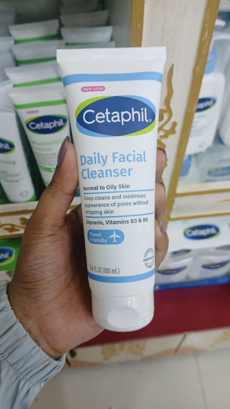 Cetaphil Daily Facial Cleanser For Normal To Oily Skin, 100ml