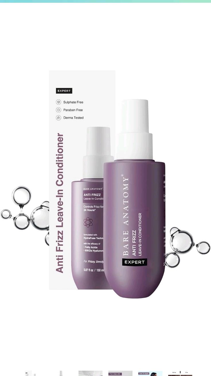 Bare Anatomy Anti-Frizz Leave-In Conditioner 150ml