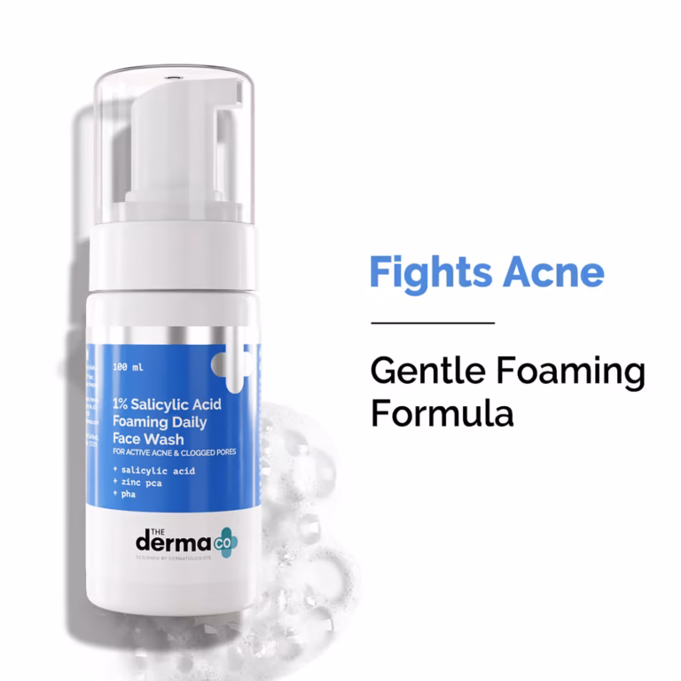 The Derma co. 1% Salicylic Acid Foaming Daily Face Wash