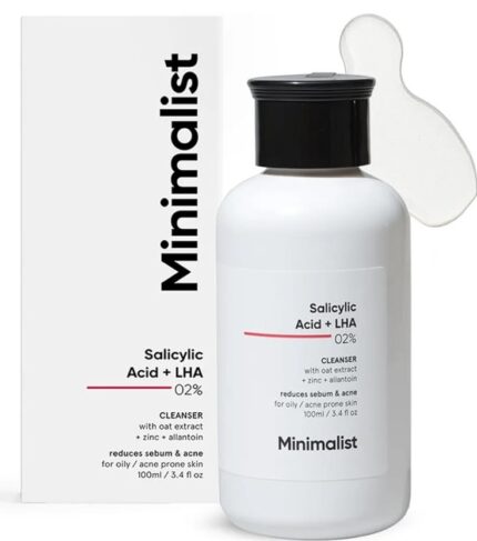 Minimalist 02% Salicylic Acid + LHA Cleanser 100ml