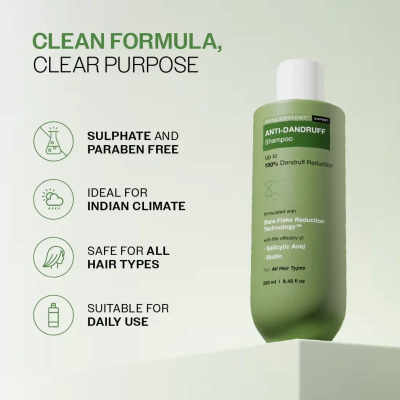 Bare Anatomy Anti-Dandruff Shampoo 250ml