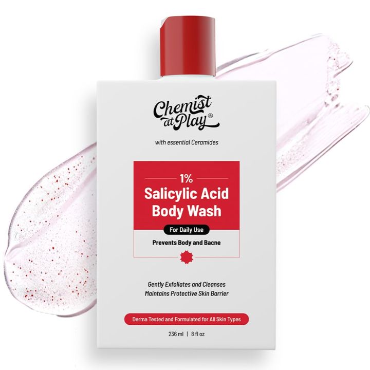 Chemist At Play 1% Salicylic Acid Body Wash 236ml