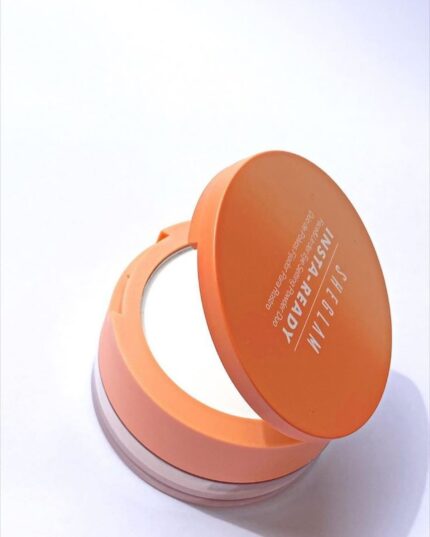 SHEGLAM Insta-Ready Face & Under Eye Setting Powder Duo Shade Smooth Sand 0.25 0Z./7g