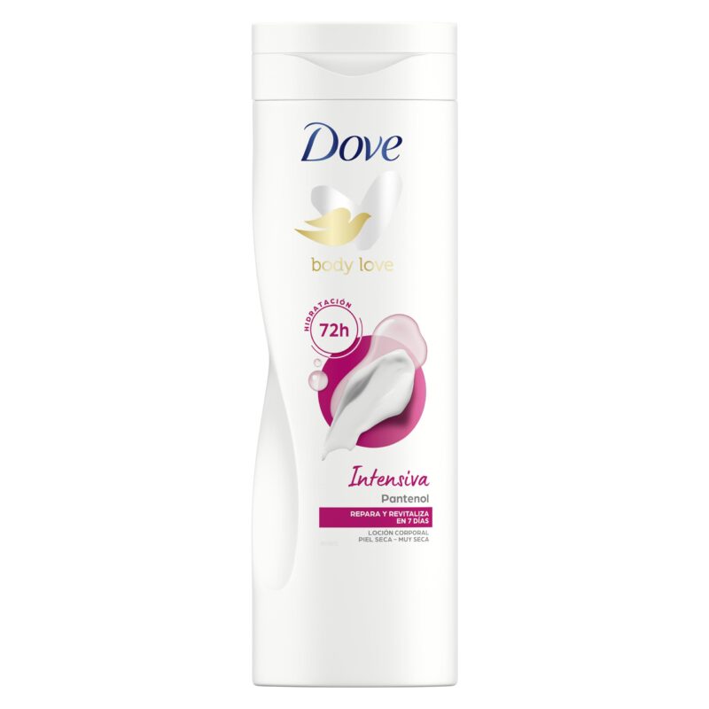 Dove Body Love Intense Care Lotion with Panthenol, 8.45oz (250ml)