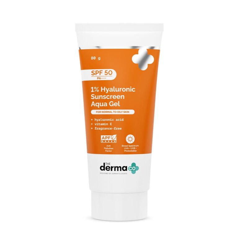 The Derma co. 1% Hyaluronic Sunscreen Aqua Gel 80g