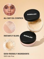 SHEGLAM Baked Glow Setting Powder Shade Bubblegum