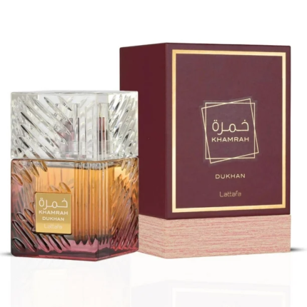 Lattafa Khamrah Dukhan for Unisex Eau de Parfum Spray - 100ml/ 3.4 Fl.OZ
