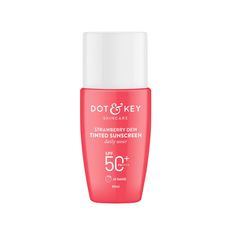 Dot & Key Strawberry Dew tinted Sunscreen SPF 50+ 03Sand (50ml)