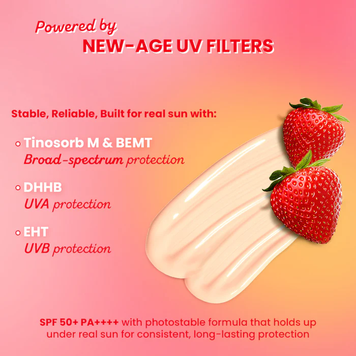 Dot & Key Strawberry Dew tinted Sunscreen SPF 50+ 00Peony (50ml)