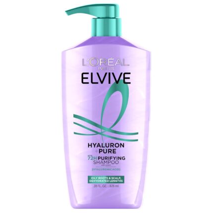 L’Oreal Elvive Hyaluron Pure up to 72H Purifying Shampoo – 828ml