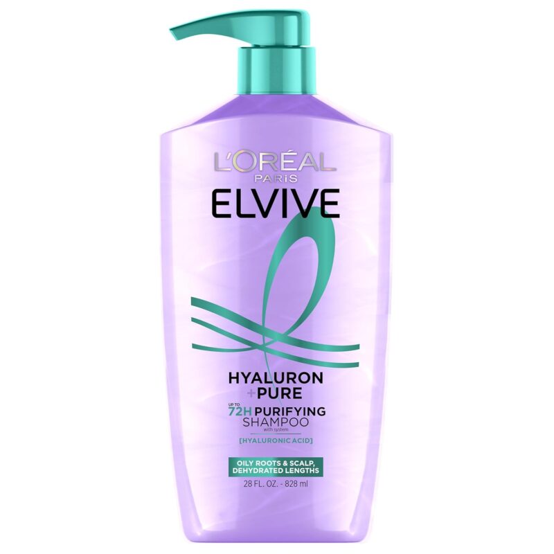 L’Oreal Elvive Hyaluron Pure up to 72H Purifying Shampoo – 828ml