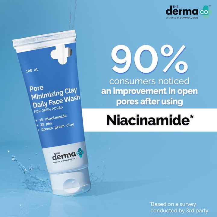 The Derma co. Pore Minimizing Clay Daily Face Wash 100ml