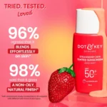 Dot & Key Strawberry Dew Tinted Sunscreen SPF 50+ PA++++ 01 Porcelain