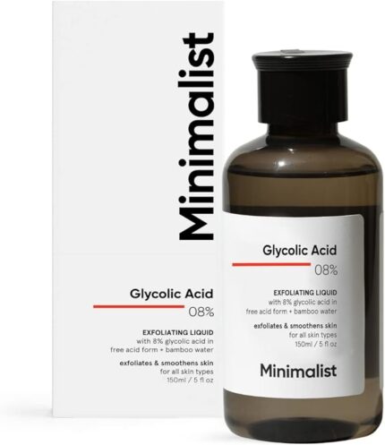 Minimalist Glycolic Acid 8% Exfoliating Liquid - (150ml)