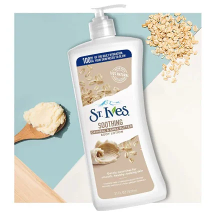 St.Ives Oatmeal & Shea butter soothing lotion - 621ML