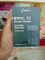 EPIC 32 Brush Heads 3* pieces inside