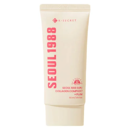K SECRET SEOUL 1988 Sunscreen : Collagen Complex 7 + Plum