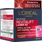 L’Oréal Paris Revitalift Laser X3,Anti-Ageing Day Cream, 50ML