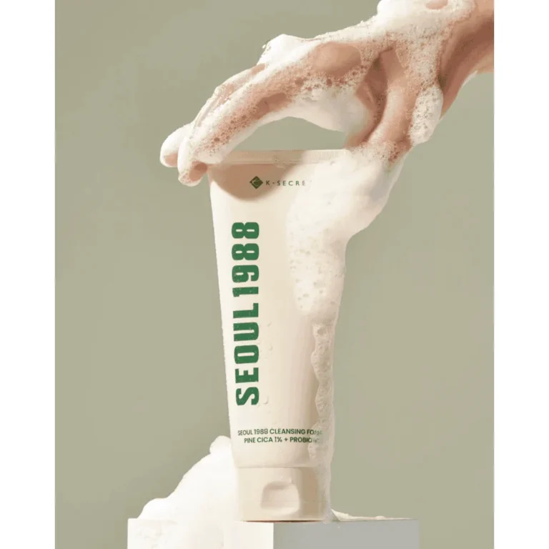 K-Secret SEOUL 1988 Cleansing Foam : Pine Cica 1% + Probiotics - 150ml