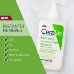 cerave hydrating cream-to-foam cleanser - 355ml